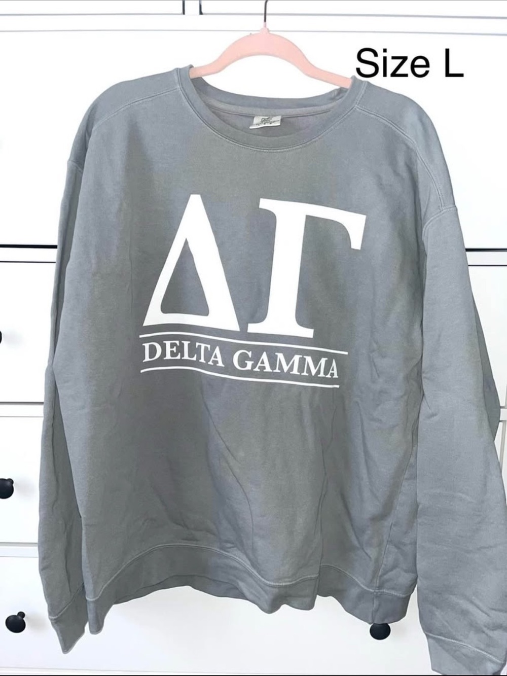 Delta Gamma comfort colors sweatshirt